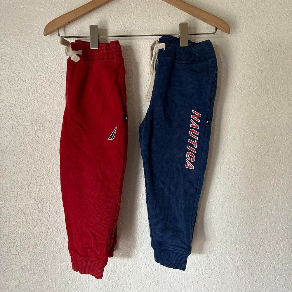 Nautica Toddler Boys Joggers 2T - Two Pairs!